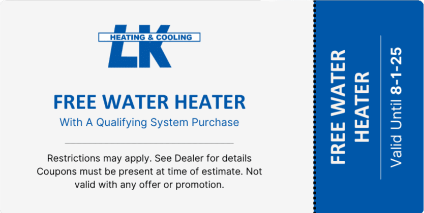Water Heater Coupon