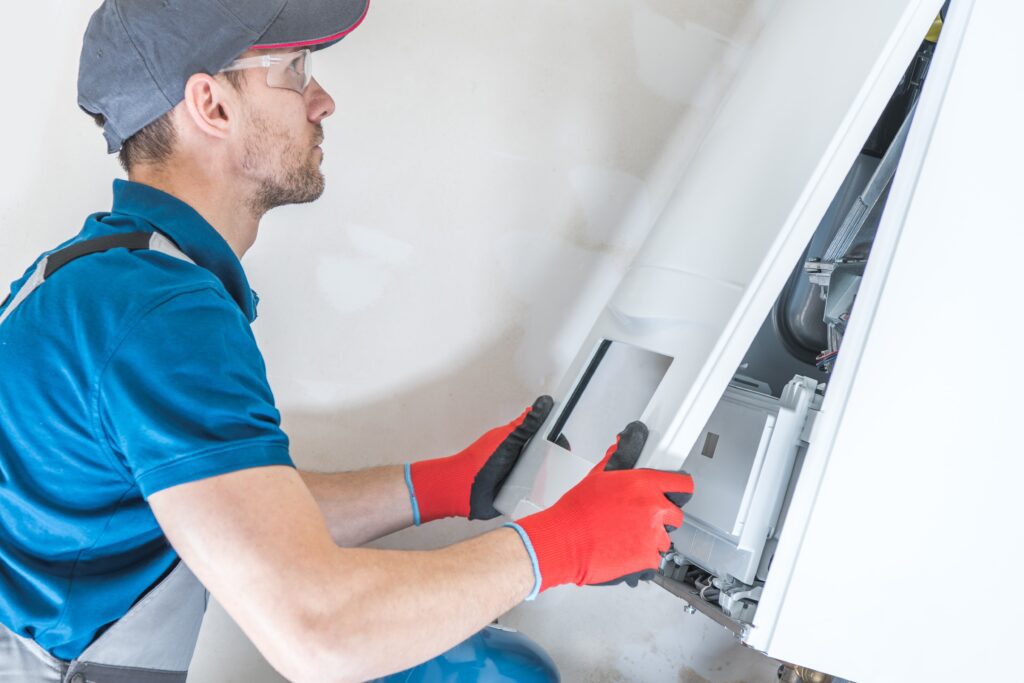 Installation of home furnace
